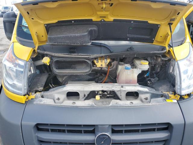 3C6URVJG7GE108088 - 2016 DODGE PROMASTER 3500 HIGH ყვითელი ფოტო 11