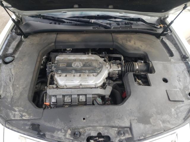 19UUA8F2XAA026687 - 2010 ACURA TL WHITE photo 11