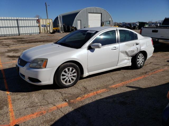 4A32B2FF5CE023448 - 2012 MITSUBISHI GALANT FE WHITE photo 1