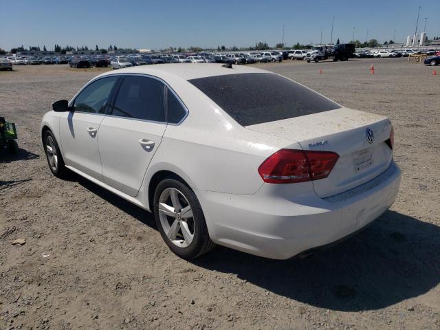 1VWBT7A38EC094584 - 2014 VOLKSWAGEN PASSAT SE WHITE photo 2