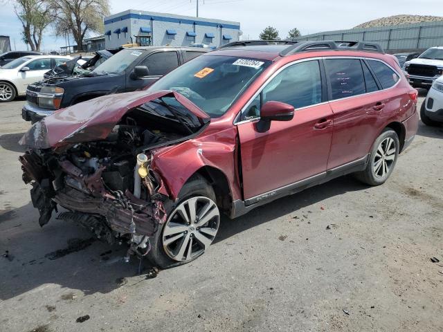 4S4BSENC3K3226842 - 2019 SUBARU OUTBACK 3.6R LIMITED RED photo 1