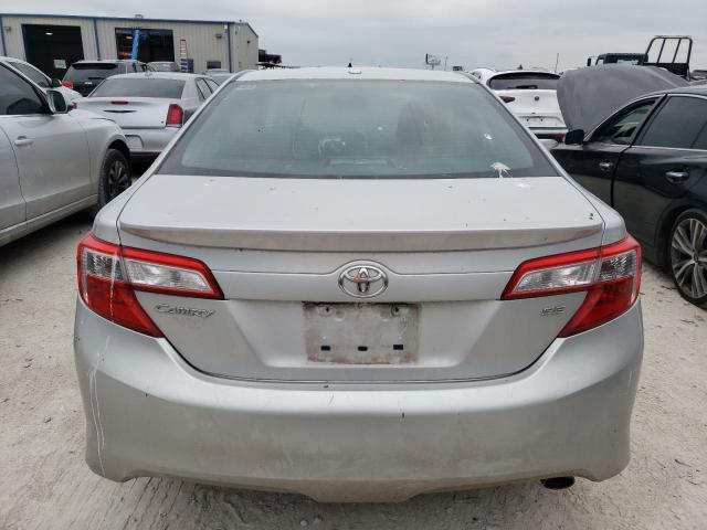 4T1BF1FK8CU036694 - 2012 TOYOTA CAMRY BASE SILVER photo 6