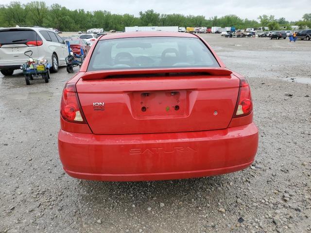 1G8AW12F43Z177574 - 2003 SATURN ION LEVEL 3 RED photo 6
