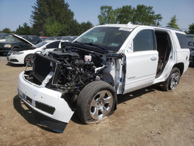 1GNSKCKC0HR400991 - 2017 CHEVROLET TAHOE K1500 PREMIER WHITE photo 1