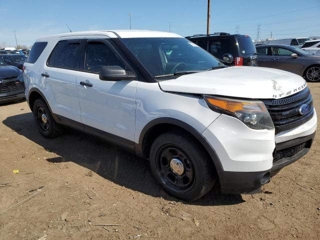 1FM5K8AR3FGC16240 - 2015 FORD EXPLORER POLICE INTERCEPTOR 白色 照片 4
