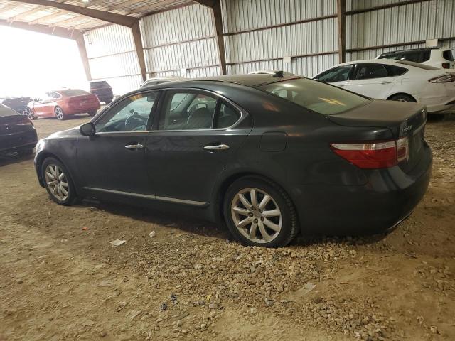 JTHBL46F075043493 - 2007 LEXUS LS 460 GRAY photo 2