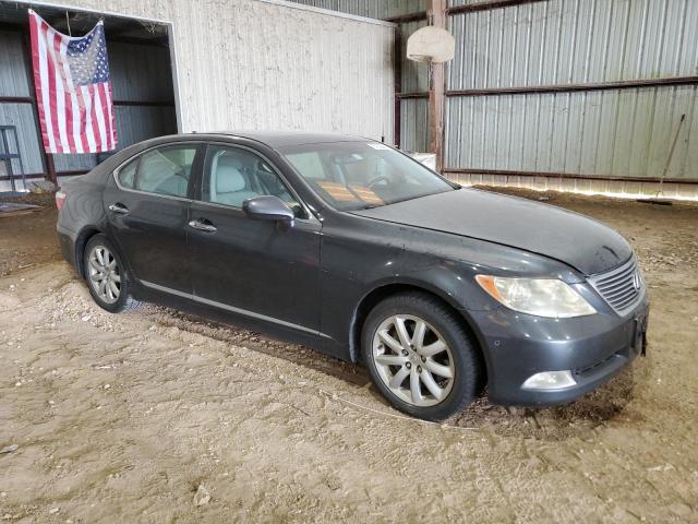 JTHBL46F075043493 - 2007 LEXUS LS 460 GRAY photo 4