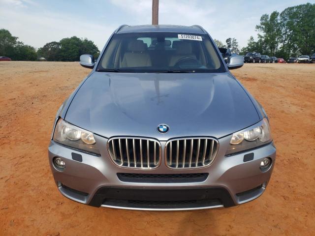 5UXWX9C59E0D25272 - 2014 BMW X3 XDRIVE28I BLUE photo 5