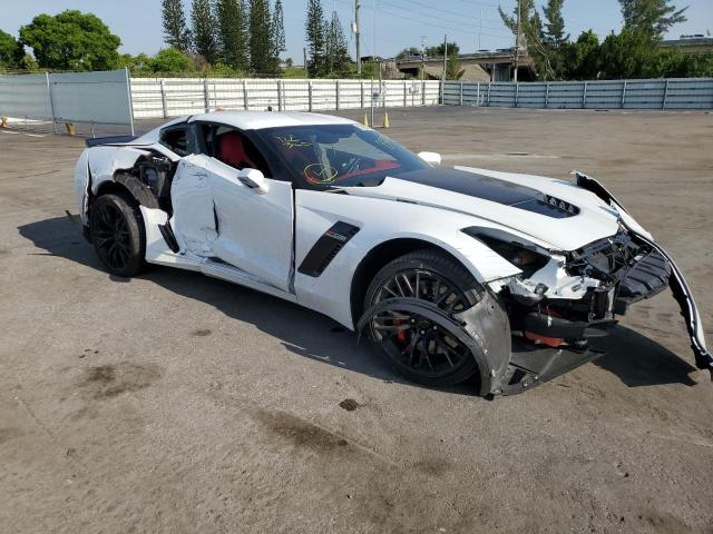 1G1YU2D66G5607740 - 2016 CHEVROLET CORVETTE Z06 3LZ WHITE photo 4