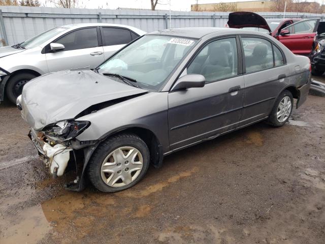 2HGES16325H025669 - 2005 HONDA CIVIC DX VP Boz foto 1