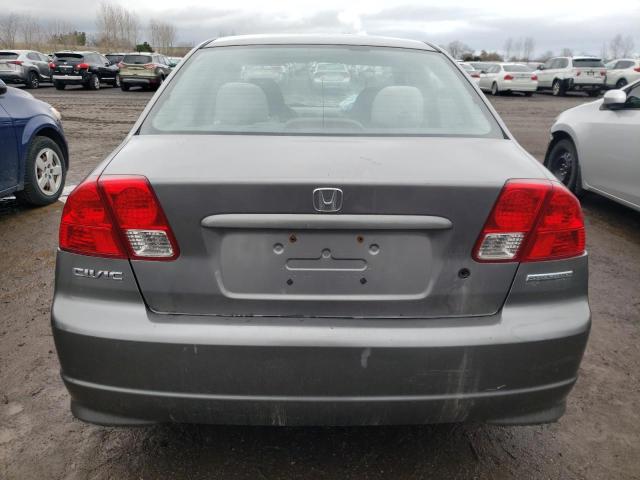 2HGES16325H025669 - 2005 HONDA CIVIC DX VP Boz foto 6