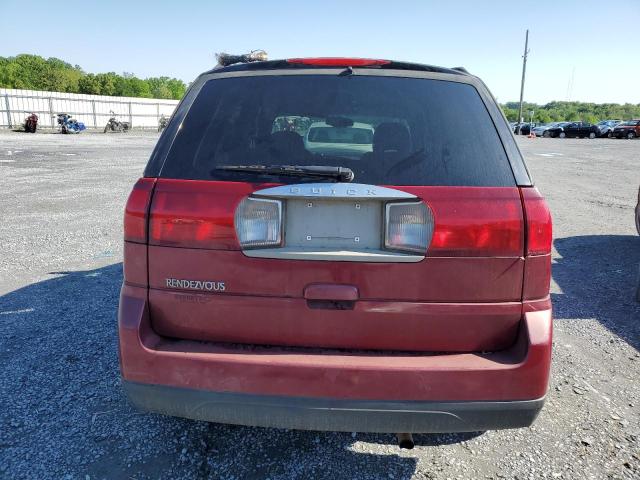 3G5DA03L37S563283 - 2007 BUICK RENDEZVOUS CX MAROON photo 6