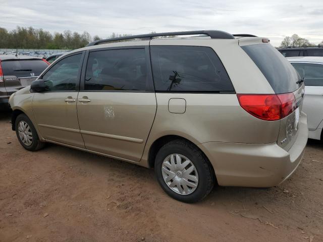 5TDZK23C57S074119 - 2007 TOYOTA SIENNA CE GOLD photo 2