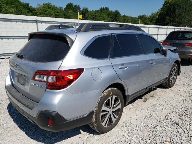 4S4BSANC8K3259960 - 2019 SUBARU OUTBACK 2.5I LIMITED SILVER photo 4