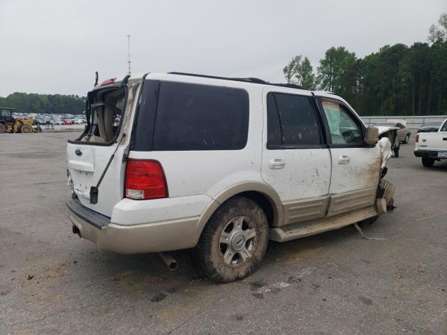 1FMFU18556LA45362 - 2006 FORD EXPEDITION EDDIE BAUER WHITE photo 3