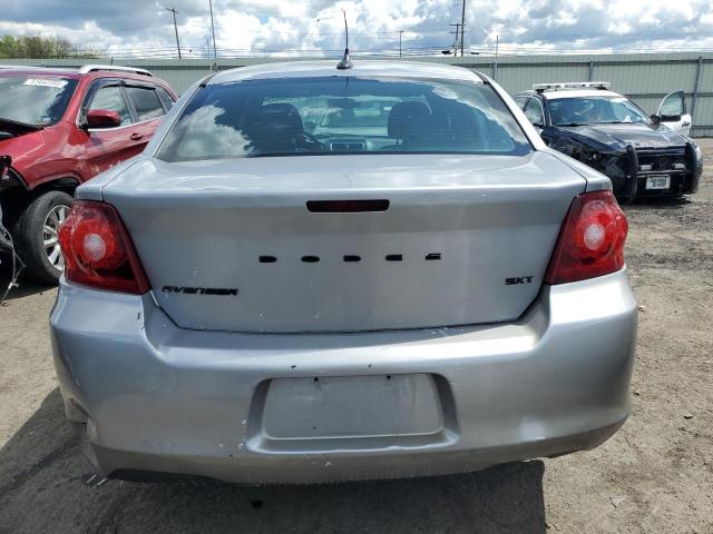 1C3CDZCB6DN707636 - 2013 DODGE AVENGER R/ SXT SILVER photo 6