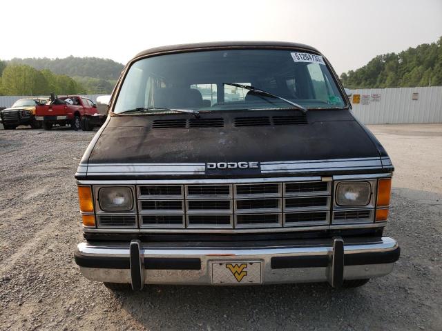 2B6HB23T2HK249283 - 1987 DODGE RAM VAN B1 B250 TWO TONE photo 5