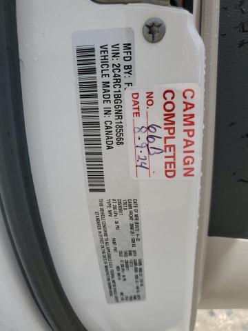 2C4RC1BG6NR185568 - 2022 CHRYSLER PACIFICA TOURING L WHITE photo 13