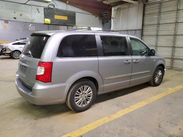 2C4RC1CG2ER303758 - 2014 CHRYSLER TOWN & COU TOURING L SILVER photo 3