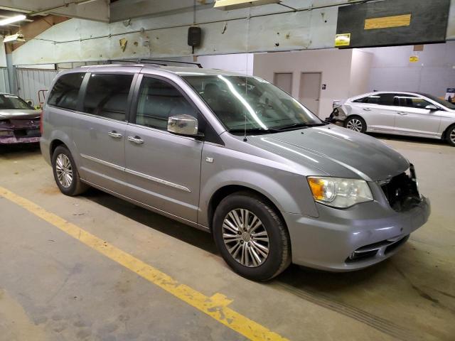 2C4RC1CG2ER303758 - 2014 CHRYSLER TOWN & COU TOURING L SILVER photo 4