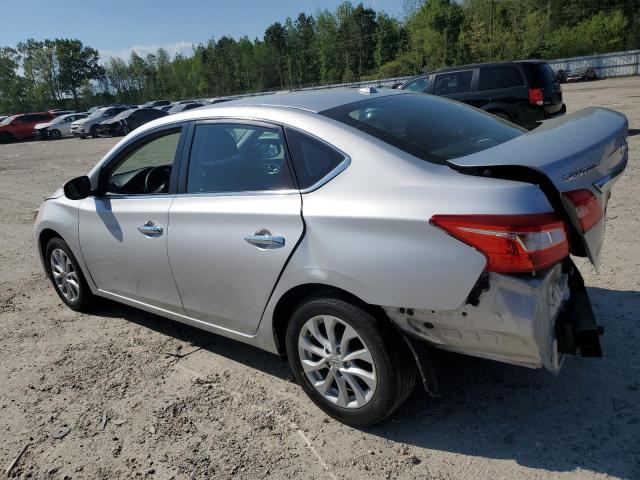 3N1AB7AP6JL639722 - 2018 NISSAN SENTRA S SILVER photo 2