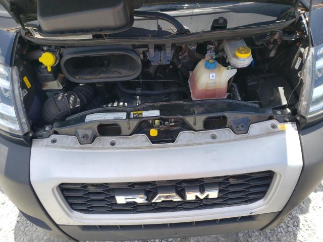 3C6LRVDG6ME579233 - 2021 RAM PROMASTER 2500 HIGH BLACK photo 12