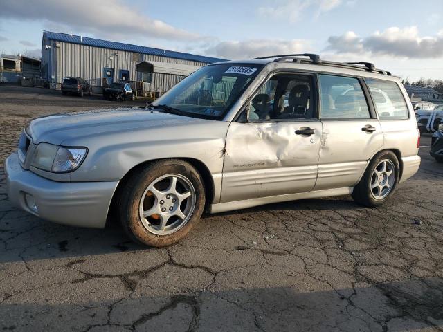 JF1SF65621H766294 - 2001 SUBARU FORESTER S BEIGE photo 1