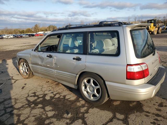 JF1SF65621H766294 - 2001 SUBARU FORESTER S BEIGE photo 2