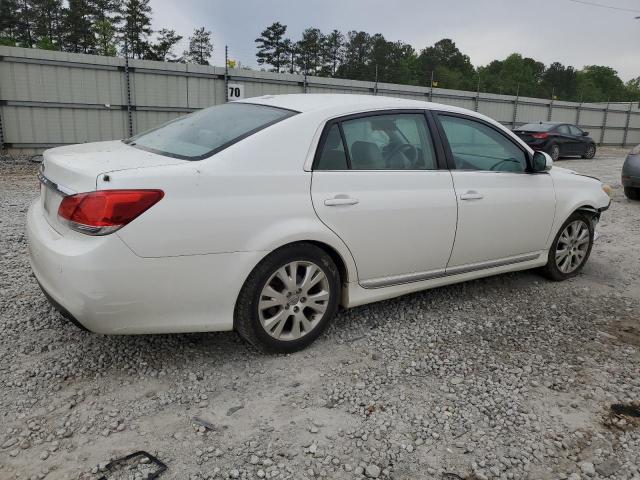 4T1BK3DB8BU414943 - 2011 TOYOTA AVALON BASE 白色 照片 3