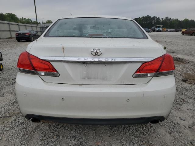 4T1BK3DB8BU414943 - 2011 TOYOTA AVALON BASE WHITE photo 6