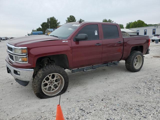 3GCUKREC5EG393886 - 2014 CHEVROLET SILVERADO K1500 LT BURGUNDY photo 1