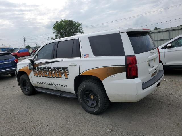 1GNSKDEC1JR234942 - 2018 CHEVROLET TAHOE POLICE WHITE photo 2