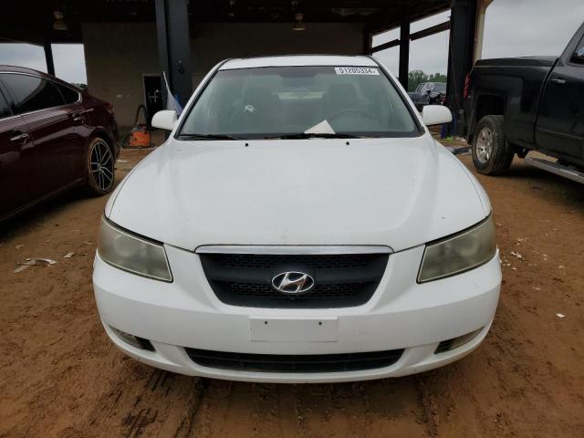 5NPEU46F36H144716 - 2006 HYUNDAI SONATA GLS WHITE photo 5