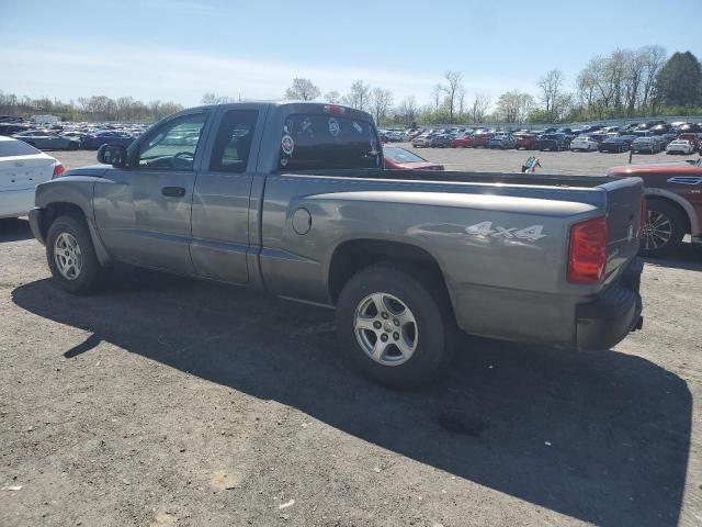 1D7HW42N26S595857 - 2006 DODGE DAKOTA SLT GRAY photo 2