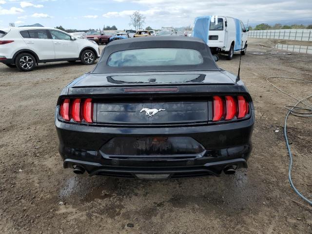 1FATP8UH4N5102215 - 2022 FORD MUSTANG BLACK photo 6
