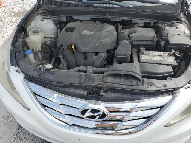 5NPEB4AC4CH348987 - 2012 HYUNDAI SONATA GLS WHITE photo 11