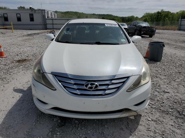 5NPEB4AC4CH348987 - 2012 HYUNDAI SONATA GLS WHITE photo 5