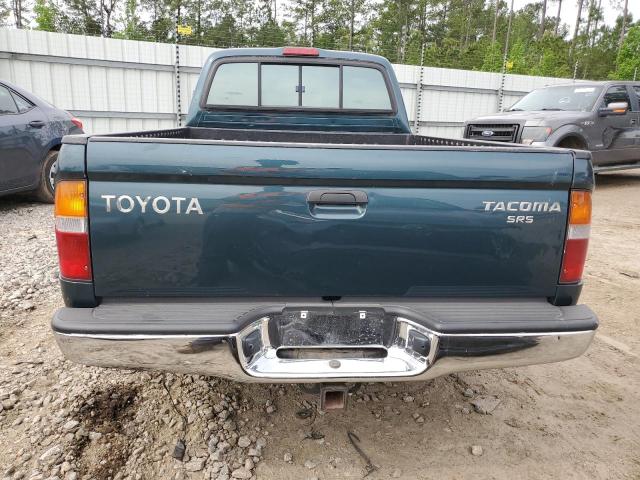 4TAVL52N2WZ038736 - 1998 TOYOTA TACOMA XTRACAB GREEN photo 6