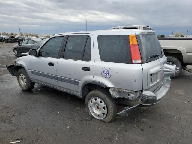 JHLRD18481C033159 - 2001 HONDA CR-V LX SILVER photo 2