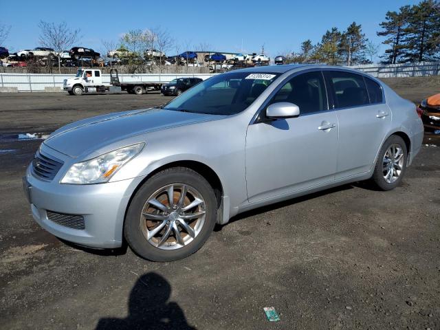 JNKBV61F08M275418 - 2008 INFINITI G35 SILVER photo 1