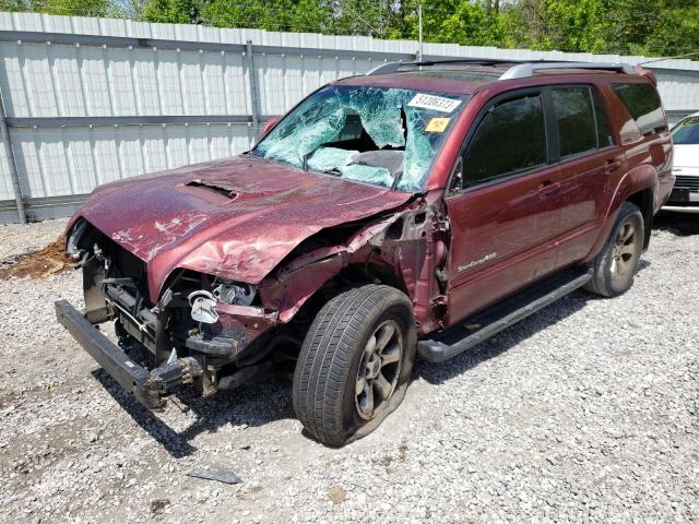 JTEBU14R658042754 - 2005 TOYOTA 4RUNNER SR5 BURGUNDY photo 1