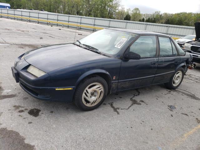 1G8ZJ5579PZ138627 - 1993 SATURN ION BLUE photo 1