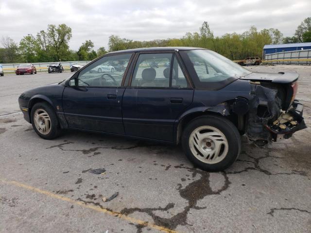 1G8ZJ5579PZ138627 - 1993 SATURN ION BLUE photo 2