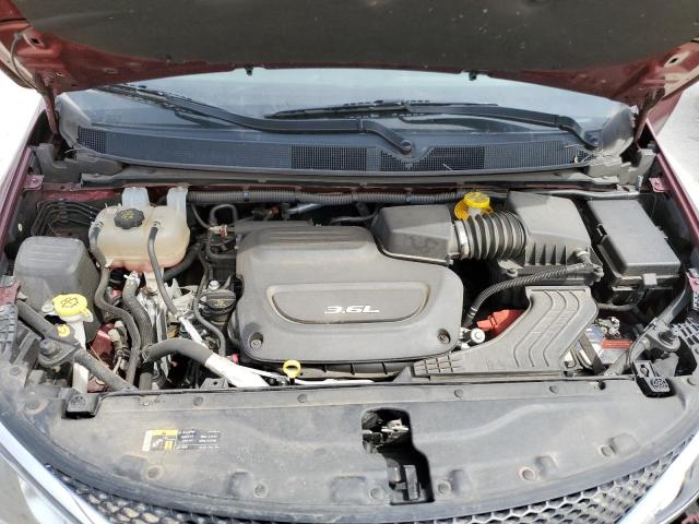 2C4RC1BG2HR509927 - 2017 CHRYSLER PACIFICA TOURING L Tünd qırmızı foto 12