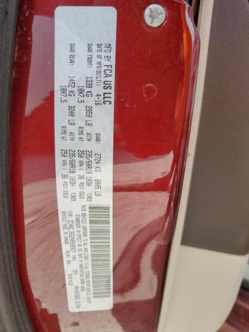 2C4RC1BG2HR509927 - 2017 CHRYSLER PACIFICA TOURING L Tünd qırmızı foto 13