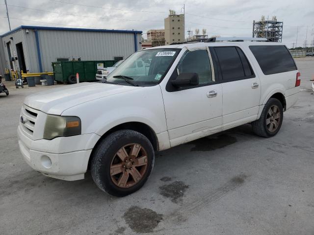 1FMJK1K59AEA53048 - 2010 FORD EXPEDITION EL LIMITED WHITE photo 1