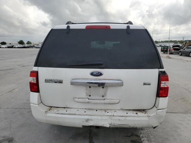 1FMJK1K59AEA53048 - 2010 FORD EXPEDITION EL LIMITED WHITE photo 6