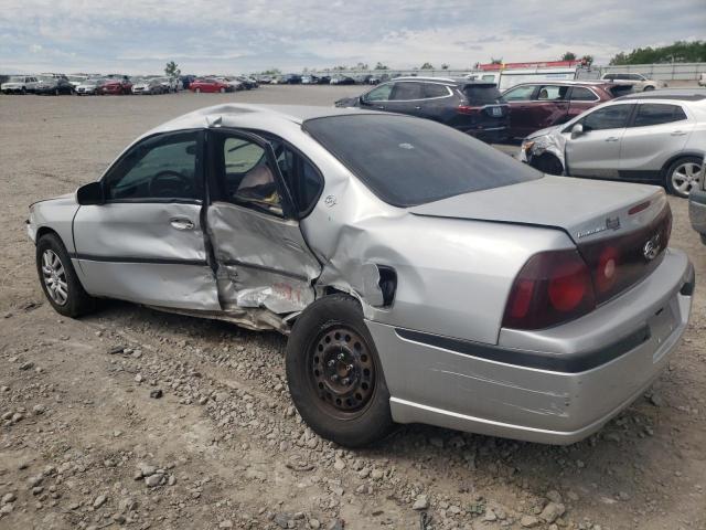 2G1WF55E8Y9114543 - 2000 CHEVROLET IMPALA SILVER photo 2