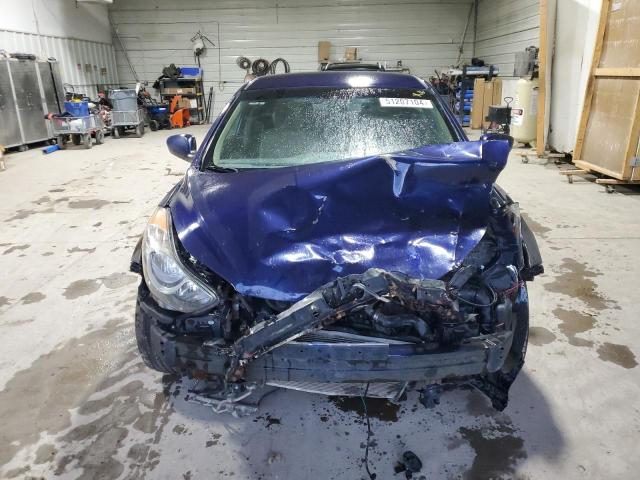 5NPDH4AE1DH284694 - 2013 HYUNDAI ELANTRA GLS BLUE photo 5