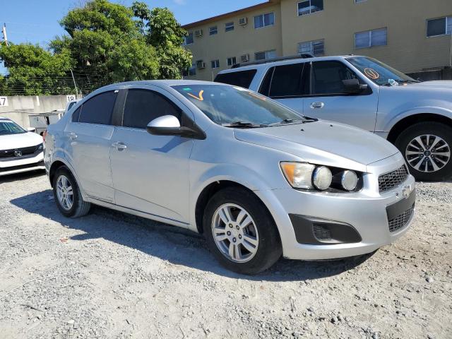 1G1JC5SH6E4163580 - 2014 CHEVROLET SONIC LT GRAY photo 4